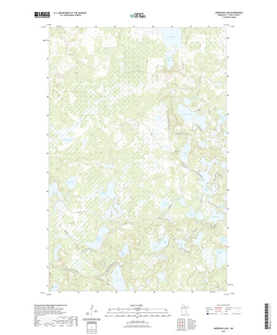 United States Geological Survey Anderson Lake, MN (2022, 24000-Scale) digital map