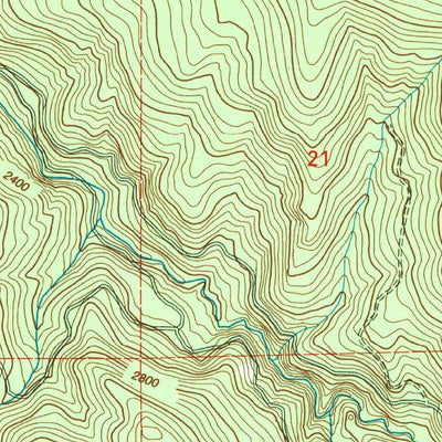 United States Geological Survey Anderson Lake, WA (1998, 24000-Scale) digital map