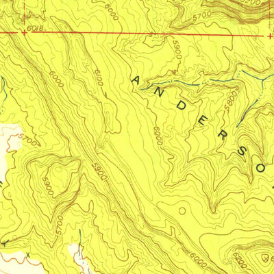 United States Geological Survey Anderson Mesa, CO (1949, 24000-Scale) digital map