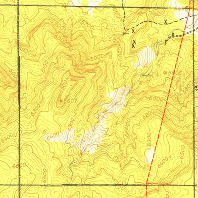 United States Geological Survey Anderson Mesa, CO (1950, 24000-Scale) digital map