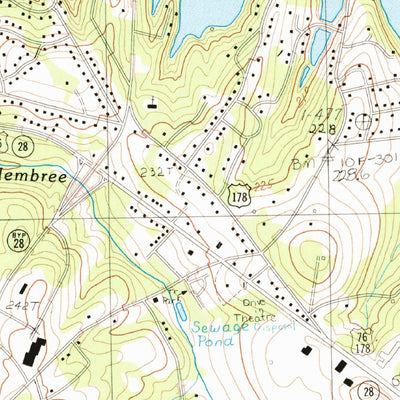 United States Geological Survey Anderson North, SC (1983, 24000-Scale) digital map