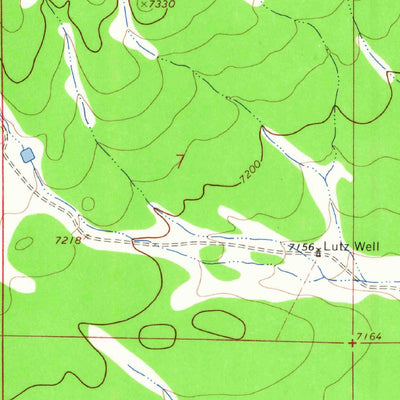 United States Geological Survey Anderson Peak, NM (1963, 24000-Scale) digital map