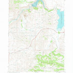 United States Geological Survey Anderson Ranch Dam, ID (1973, 24000-Scale) digital map