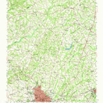 United States Geological Survey Anderson, SC (1957, 62500-Scale) digital map