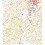 United States Geological Survey Anderson South, SC (1964, 24000-Scale) digital map
