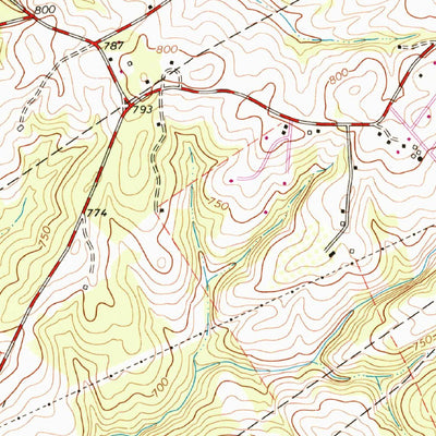 United States Geological Survey Anderson South, SC (1964, 24000-Scale) digital map