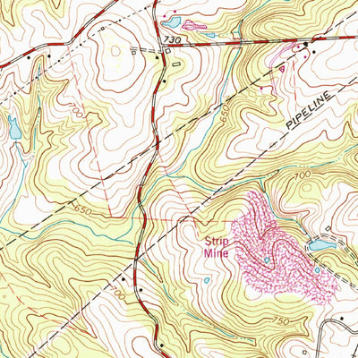 United States Geological Survey Anderson South, SC (1964, 24000-Scale) digital map