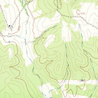 United States Geological Survey Anderson, TX (1961, 24000-Scale) digital map