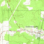 United States Geological Survey Andersonville, GA (1972, 24000-Scale) digital map
