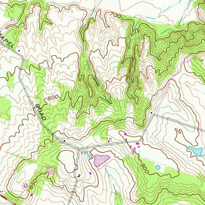 United States Geological Survey Andersonville, OH (1961, 24000-Scale) digital map