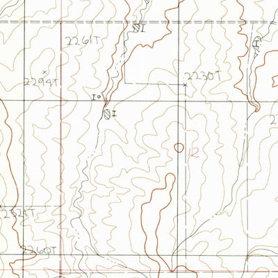 United States Geological Survey Andes, MT (1983, 24000-Scale) digital map