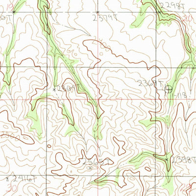 United States Geological Survey Andes, MT (1983, 24000-Scale) digital map