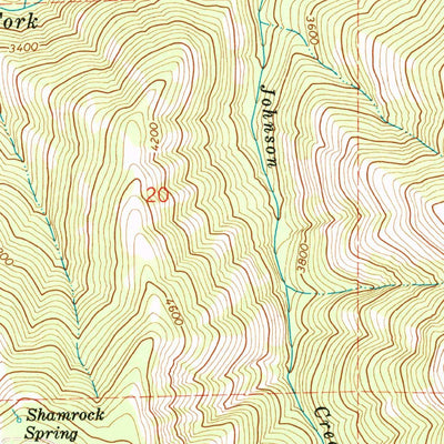 United States Geological Survey Andies Prairie, OR (1963, 24000-Scale) digital map