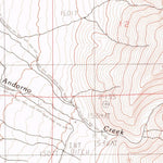 United States Geological Survey Andorno Ranch, NV (1982, 24000-Scale) digital map