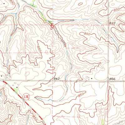 United States Geological Survey Andover, IA (1967, 24000-Scale) digital map