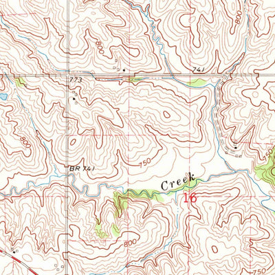 United States Geological Survey Andover, IA (1967, 24000-Scale) digital map