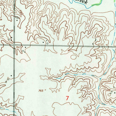 United States Geological Survey Andover, IL (1953, 24000-Scale) digital map