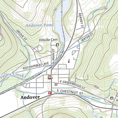United States Geological Survey Andover, NY (2023, 24000-Scale) digital map