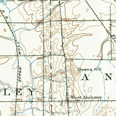 United States Geological Survey Andover, OH-PA (1905, 62500-Scale) digital map