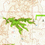 United States Geological Survey Andover SW, SD (1958, 24000-Scale) digital map