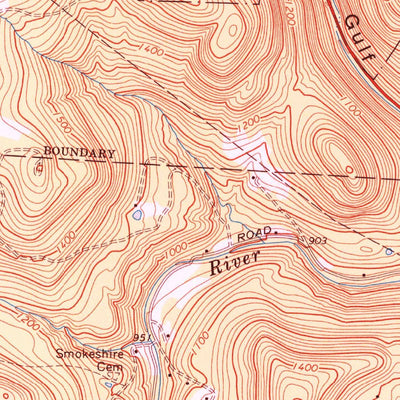 United States Geological Survey Andover, VT (1971, 24000-Scale) digital map