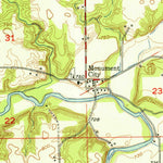 United States Geological Survey Andrews, IN (1951, 24000-Scale) digital map