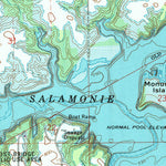 United States Geological Survey Andrews, IN (1969, 24000-Scale) digital map