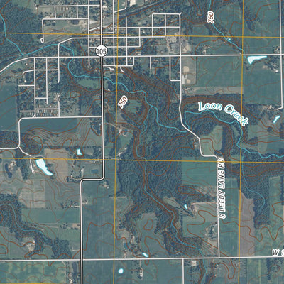 United States Geological Survey Andrews, IN (2010, 24000-Scale) digital map