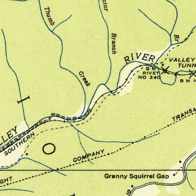 United States Geological Survey Andrews, NC (1935, 24000-Scale) digital map