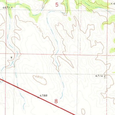 United States Geological Survey Andrews, NE (1980, 24000-Scale) digital map