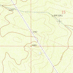 United States Geological Survey Andrews Place, NM-TX (1973, 24000-Scale) digital map