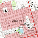 United States Geological Survey Andrews, TX (1963, 24000-Scale) digital map