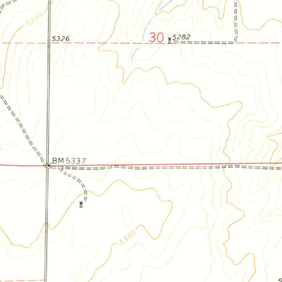 United States Geological Survey Andrix, CO (1978, 24000-Scale) digital map