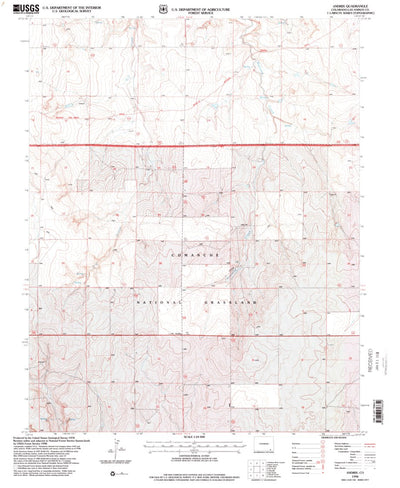 United States Geological Survey Andrix, CO (1996, 24000-Scale) digital map