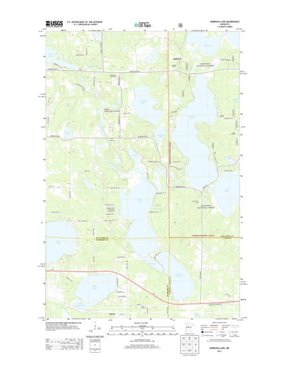 United States Geological Survey Andrusia Lake, MN (2013, 24000-Scale) digital map