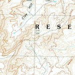 United States Geological Survey Aneth, UT (1989, 24000-Scale) digital map