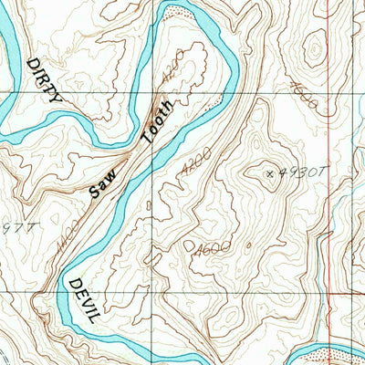United States Geological Survey Angel Cove, UT (1986, 24000-Scale) digital map