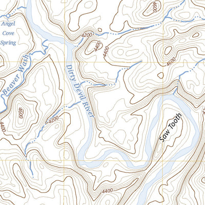 United States Geological Survey Angel Cove, UT (2023, 24000-Scale) digital map