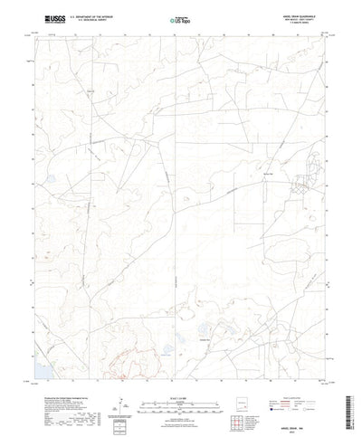 United States Geological Survey Angel Draw, NM (2023, 24000-Scale) digital map