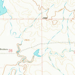 United States Geological Survey Angela NE, MT (1969, 24000-Scale) digital map