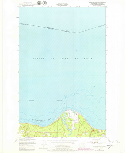 United States Geological Survey Angeles Point, WA (1950, 24000-Scale) digital map