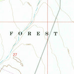 United States Geological Survey Angell, AZ (1968, 24000-Scale) digital map