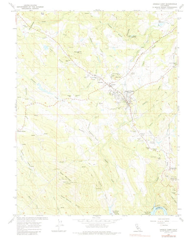 United States Geological Survey Angels Camp, CA (1962, 24000-Scale) digital map