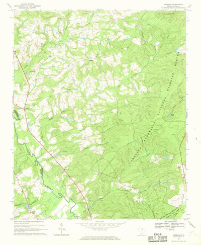 United States Geological Survey Angelus, SC (1967, 24000-Scale) digital map