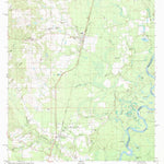 United States Geological Survey Angie, LA-MS (1982, 24000-Scale) digital map