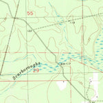 United States Geological Survey Angie, LA-MS (1982, 24000-Scale) digital map