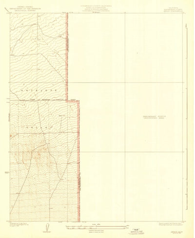 United States Geological Survey Angle, CA (1932, 24000-Scale) digital map