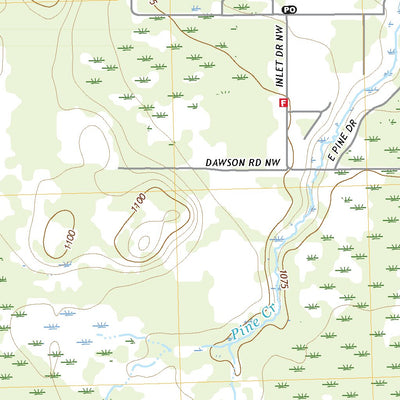 United States Geological Survey Angle Inlet, MN (2022, 24000-Scale) digital map