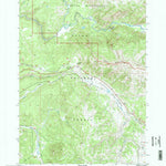 United States Geological Survey Angle Mountain, WY (1996, 24000-Scale) digital map