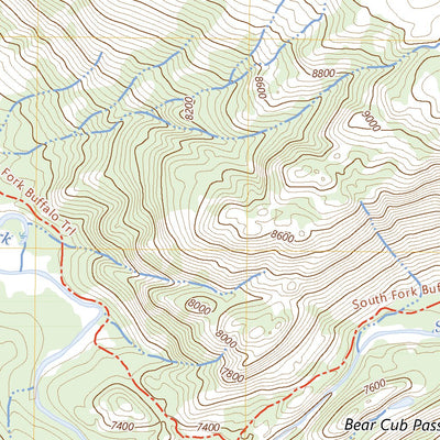 United States Geological Survey Angle Mountain, WY (2023, 24000-Scale) digital map